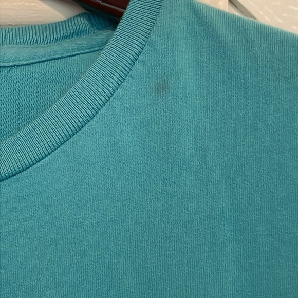 Sale! POLO Ralph Lauren men’s short sleeve t-shirt teal size medium - Picture 4 of 5